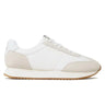 Calvin Klein Jeans Retro Runner Wingtip Mix Trainer - WHTGRY - 44 / White