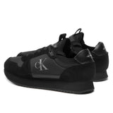Calvin Klein Jeans Runner Sock Laceup Ny - Lth YM0YM00553 - BLKBLK - Shoes