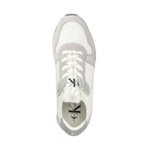 Calvin Klein Jeans Runner Sock Laceup Refl WN Women YW0YW01238-WHTGRY - Shoes