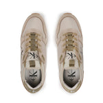 Calvin Klein Jeans Runner Sock Laceup Trainer YM0YM00553-BEGOLV