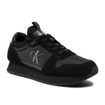 Calvin Klein Jeans Runner Sock Laceup Trainer YM0YM00553-BLKBLK