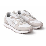 Calvin Klein Jeans Runner Sock Laceup Trainer YM0YM00553-WHTGRY