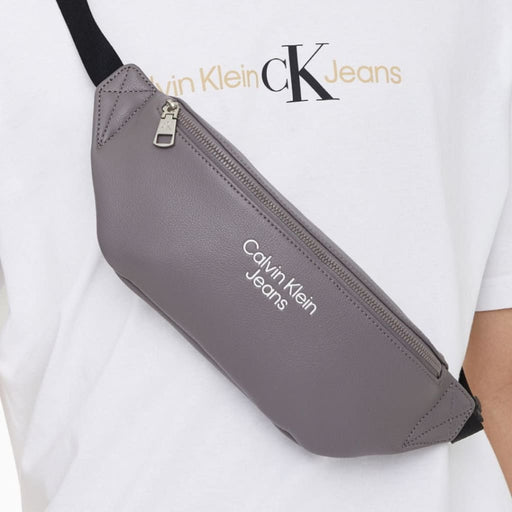 Calvin Klein Jeans Simple Zipper Waist Bag Men HH3067-GRY - Gary - Bags