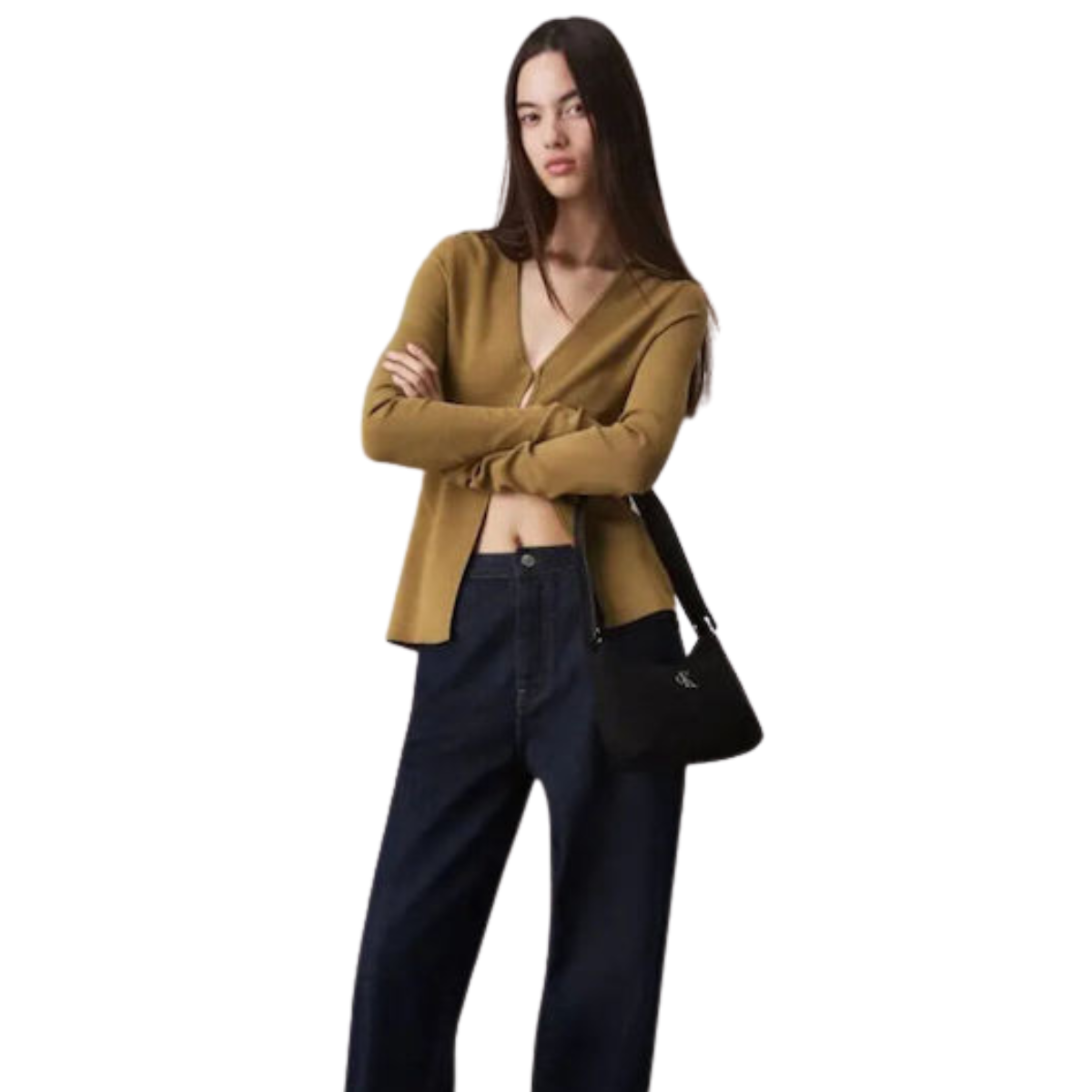 Calvin Klein Jeans SLEEK Shoulder-bag Women - BLK - Black