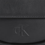 Calvin Klein Jeans Ultralight Saddle22 Pu Crossbody K60K610846-BLK - Black