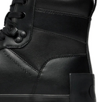 Calvin Klein Jeans Vulc Mid Laceup Lth In Lum -BLK