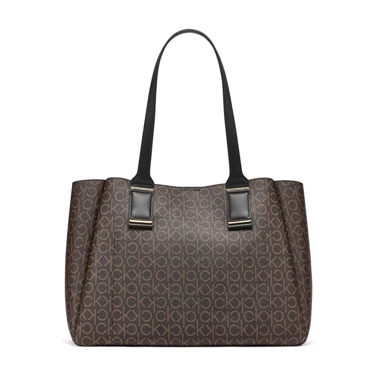 Calvin Klein Jett Organizational Tote Shoulder Bag Women - BRN - Brown