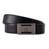 Calvin Klein Leather Plaque Belt - BLK - B3 / 115 CM - Accessories