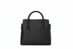 Calvin Klein Leather Shoulder Bag Women - BLK - Black