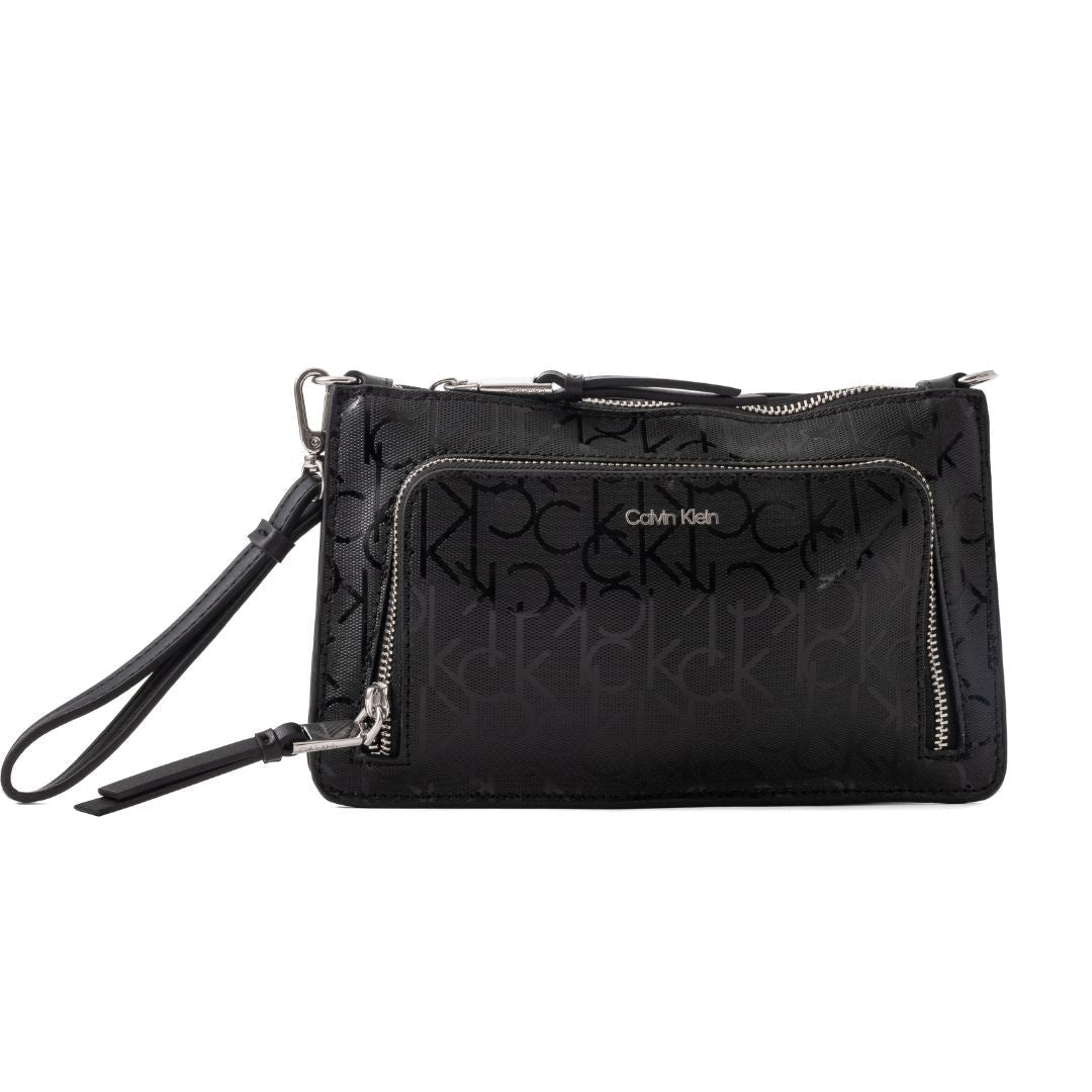 Calvin Klein Lily Crossbody Bag - OFFWHT - Black