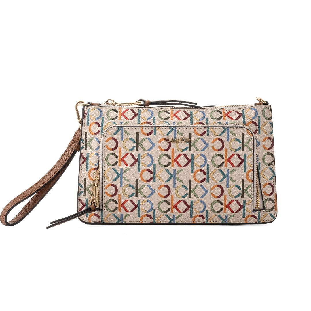 Calvin Klein Lily Crossbody Bag - OFFWHT - Multi