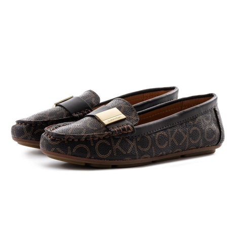 Calvin Klein Lisa Monogram Loafers Women - BRN - 36 / Brown