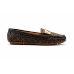 Calvin Klein Lisa Monogram Loafers Women - BRN