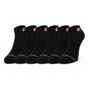 Calvin Klein Logo 6-Pack Low Cut Socks Code C206 - BLK - Black / 6 Pairs
