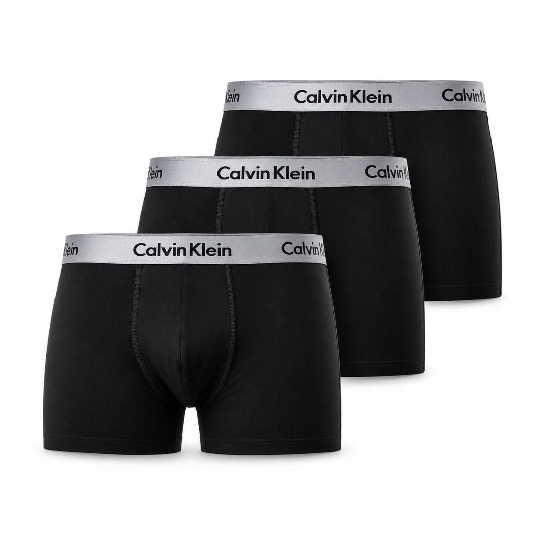 Calvin Klein Logo Boxer Briefs 3-Pack Men - Black / S
