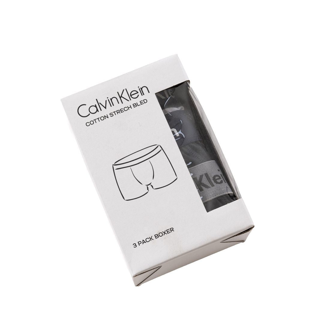 Calvin Klein Logo Boxer Briefs 3-Pack Men