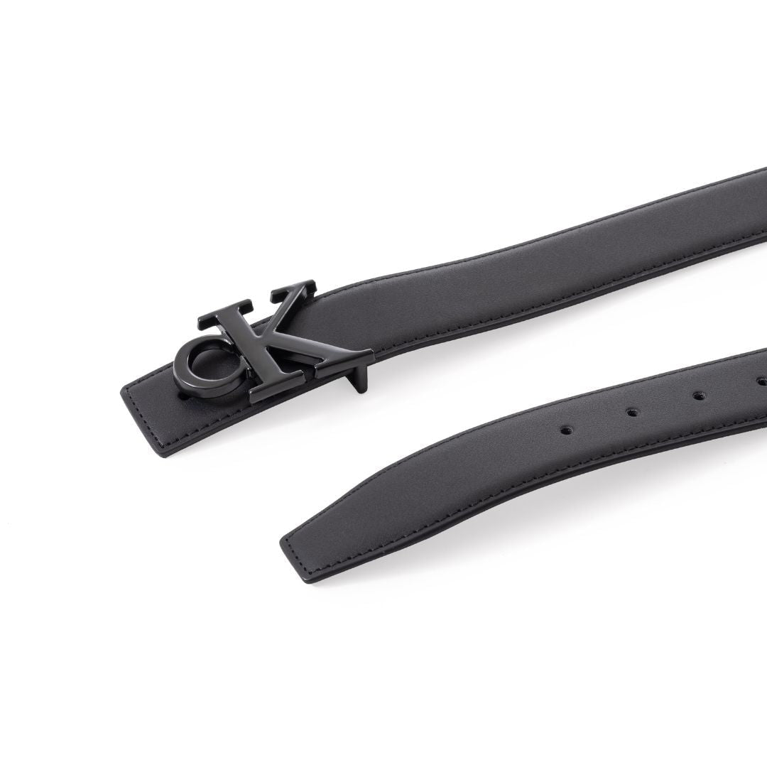 Calvin Klein Logo Golf Belt Men - BLKBLK
