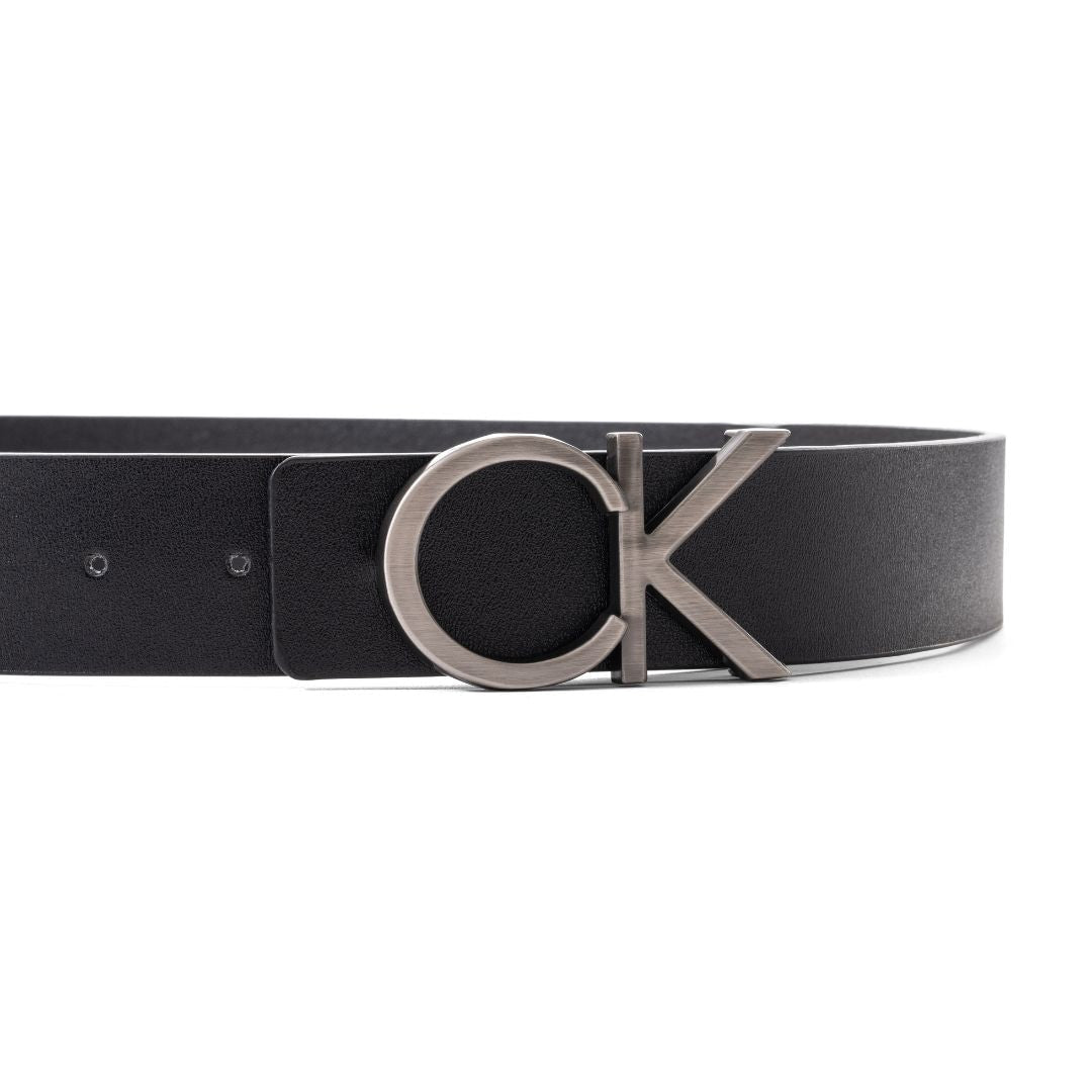 Calvin Klein Logo Golf Belt Unisex - BLKOXI - Black / OS