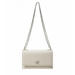 CALVIN KLEIN LOGO HARDWARE Shoulder BAG Women - OFFWHT - Off White