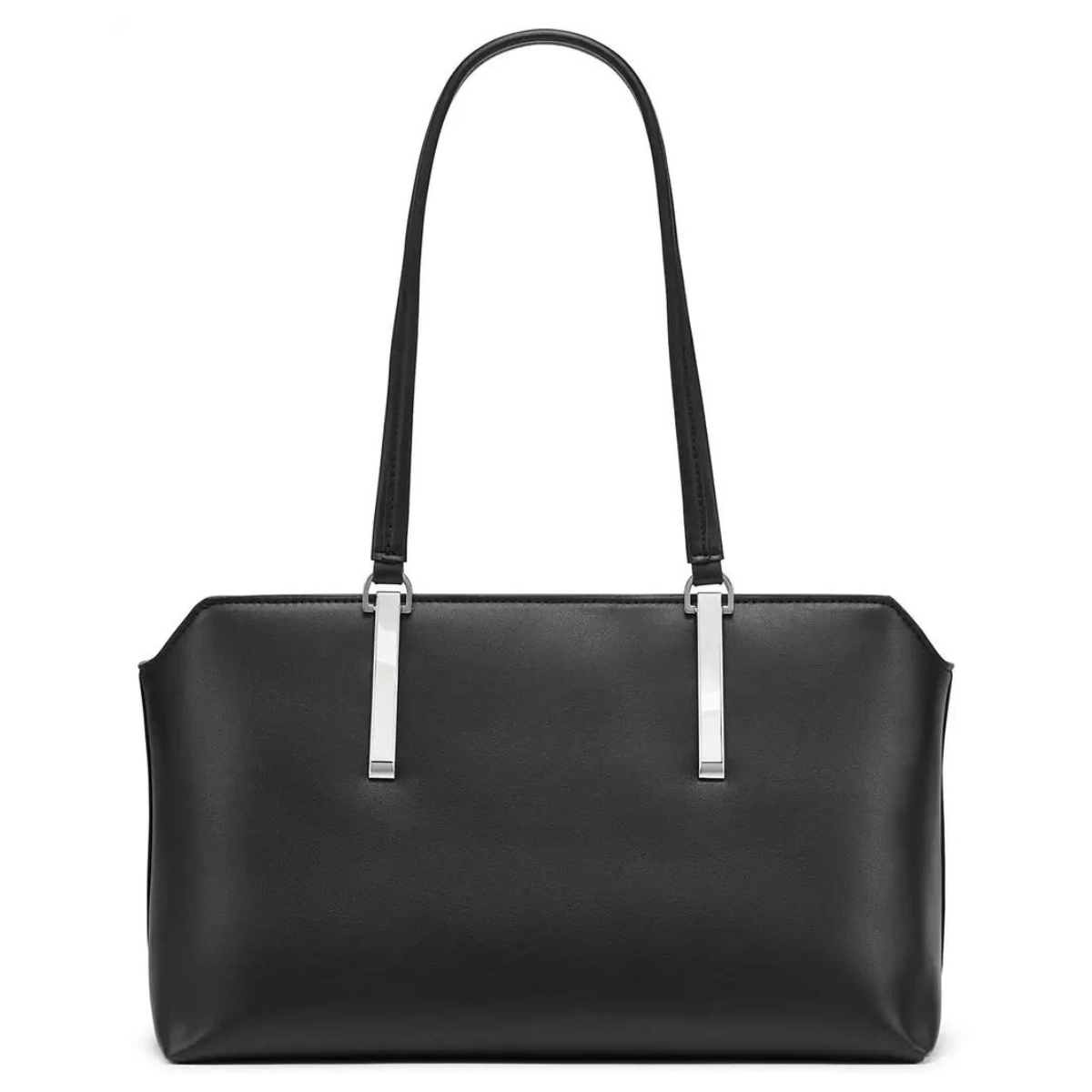 Calvin Klein Lori Top Zip Tote Handbag Women - BLK - Black