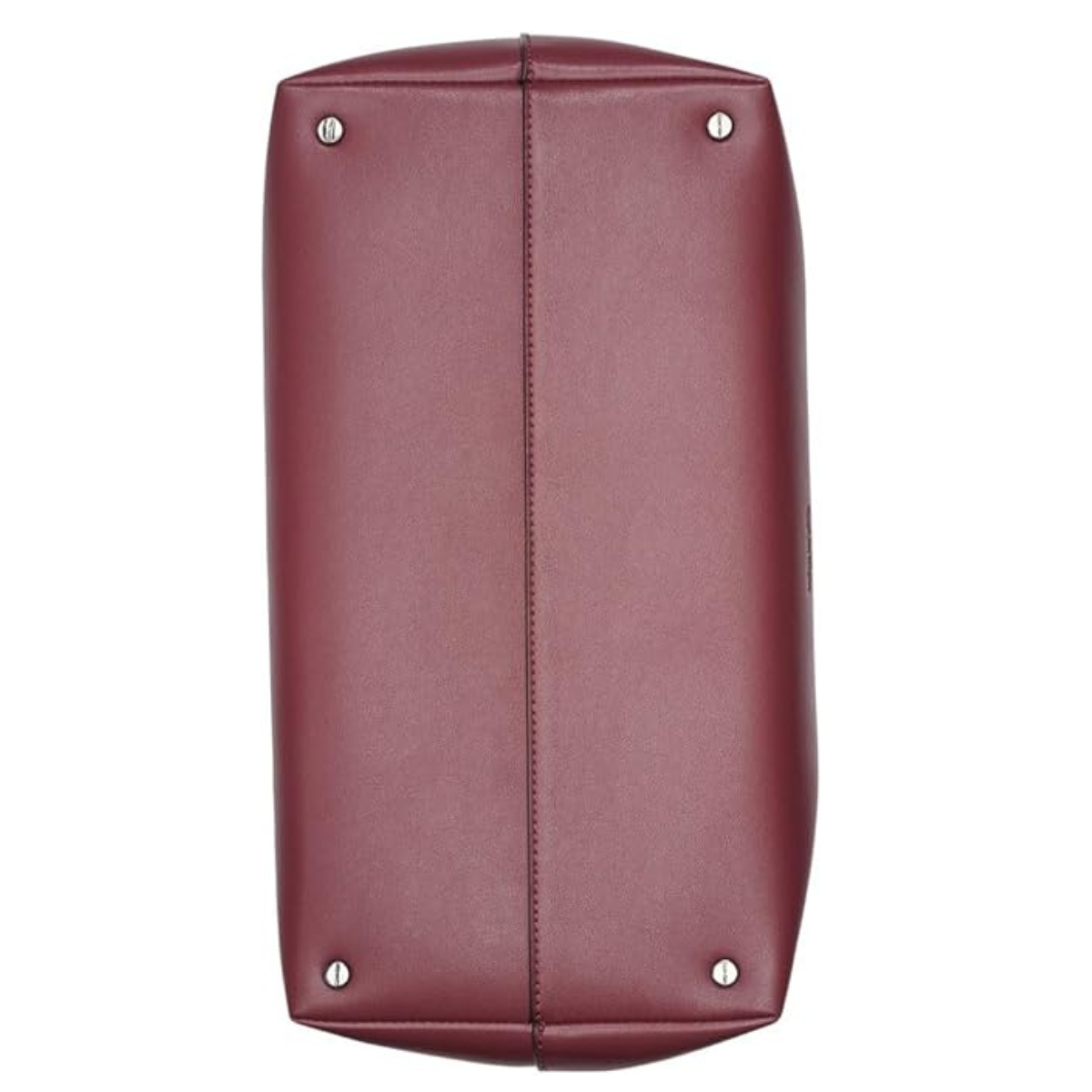 Calvin Klein Lori Top Zip Tote Handbag Women - BRG - Burgundy