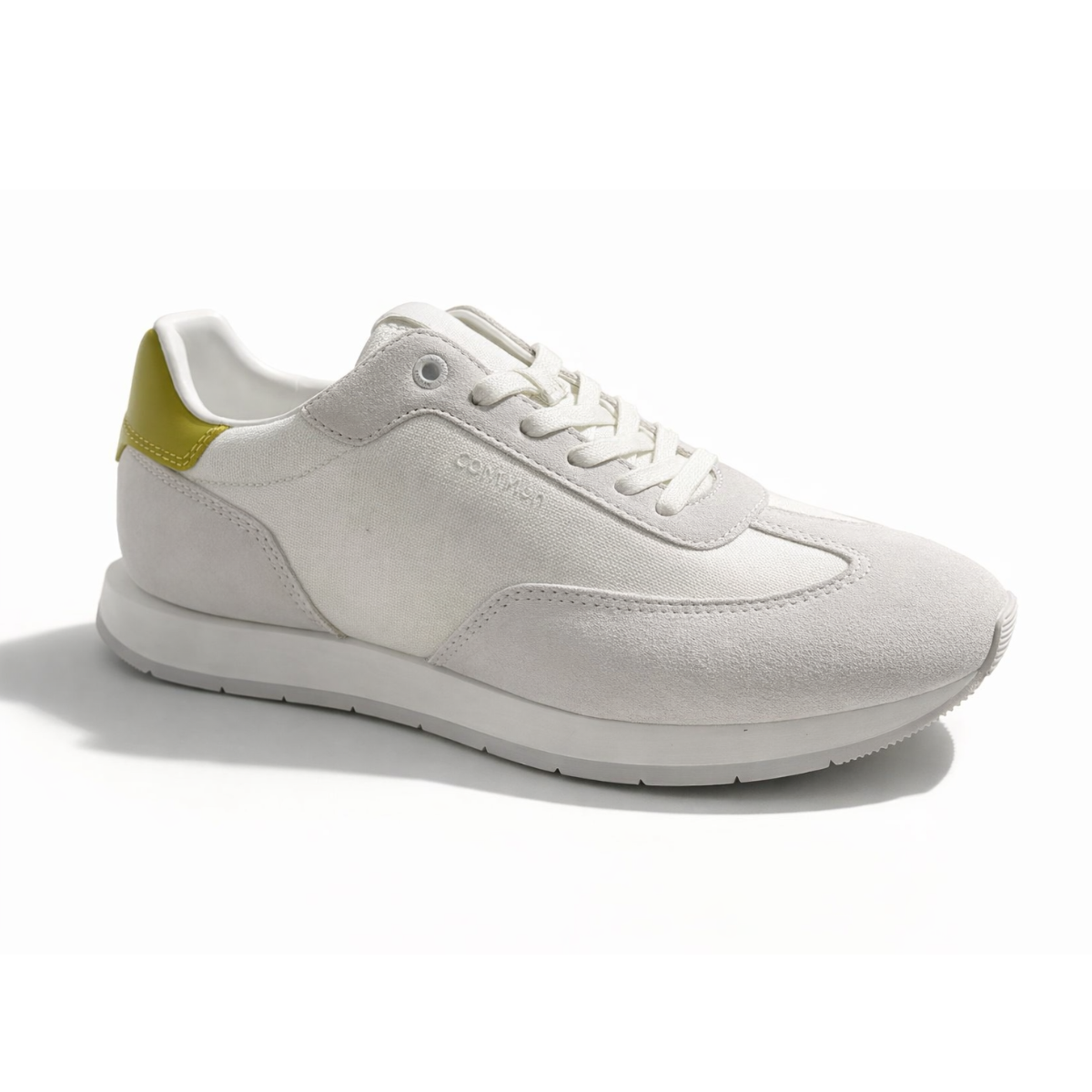 Calvin Klein Low Lace Up Trainers HM0HM01589 - WHT