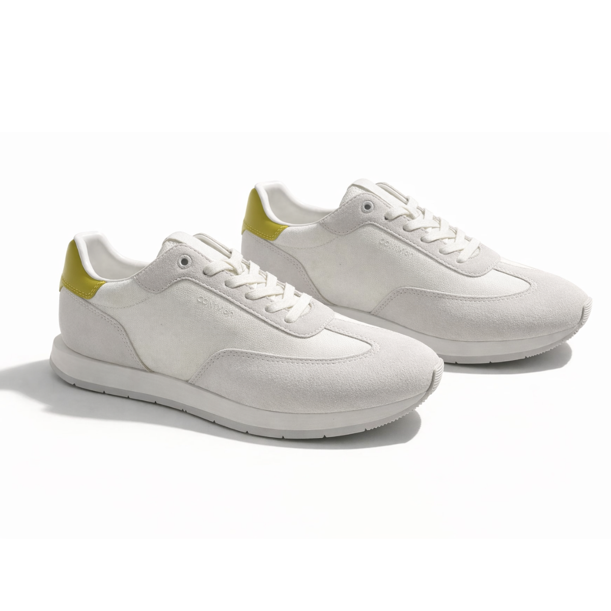 Calvin Klein Low Lace Up Trainers HM0HM01589 - WHT