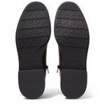Calvin Klein LOW LEATHER ANKLE BOOTS - BLK