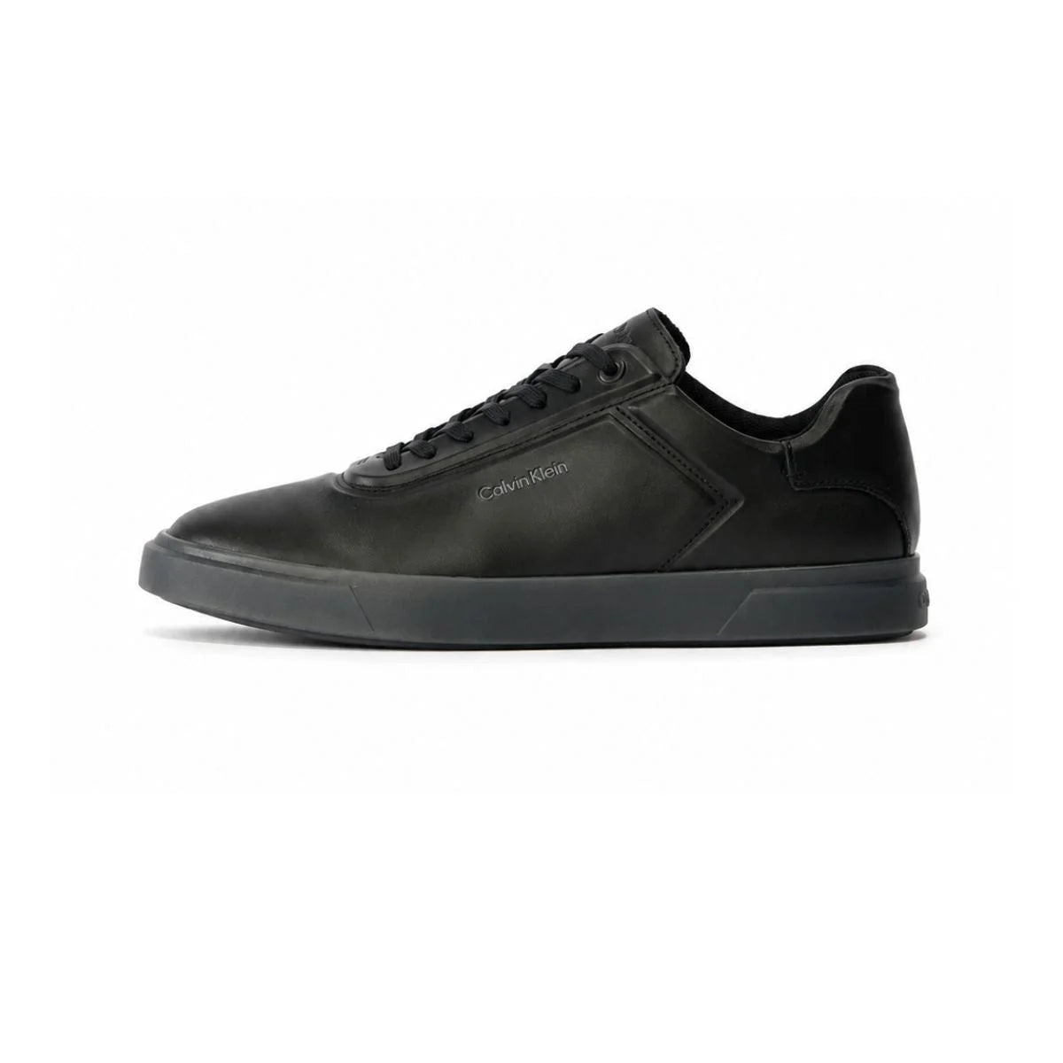 Calvin Klein LOW PRO CUPS Leather Sneakers Men - BLK