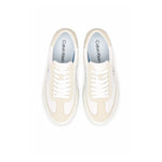 Calvin Klein LOW PRO CUPS Leather Sneakers Women HW0HW03145 - CRM