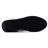 Calvin Klein Low Top Lace Up Heat Bond Mono Trainer Men HM0HM01049 - WHTBLK - 42 / White/ Black - Shoes