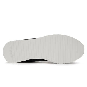 Calvin Klein Low Top Lace Up Jaq Mono Trainer HM0HM01343-BLKWHT - 44 / Black - Shoes