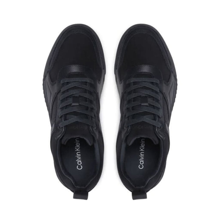 Calvin Klein Low Top Lace Up Mix Sneaker HM0HM00916-BLK - Shoes