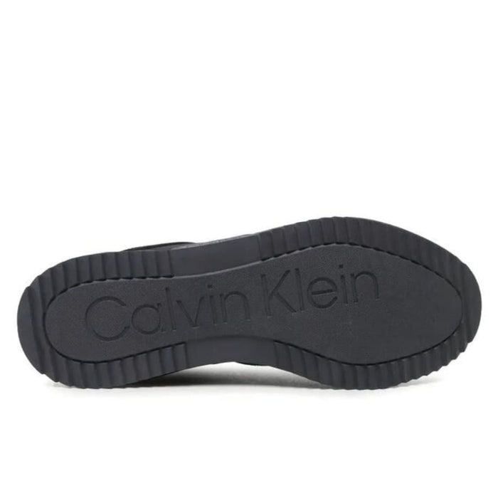 Calvin Klein Low Top Lace Up Mix Sneaker HM0HM00916-BLK - Shoes