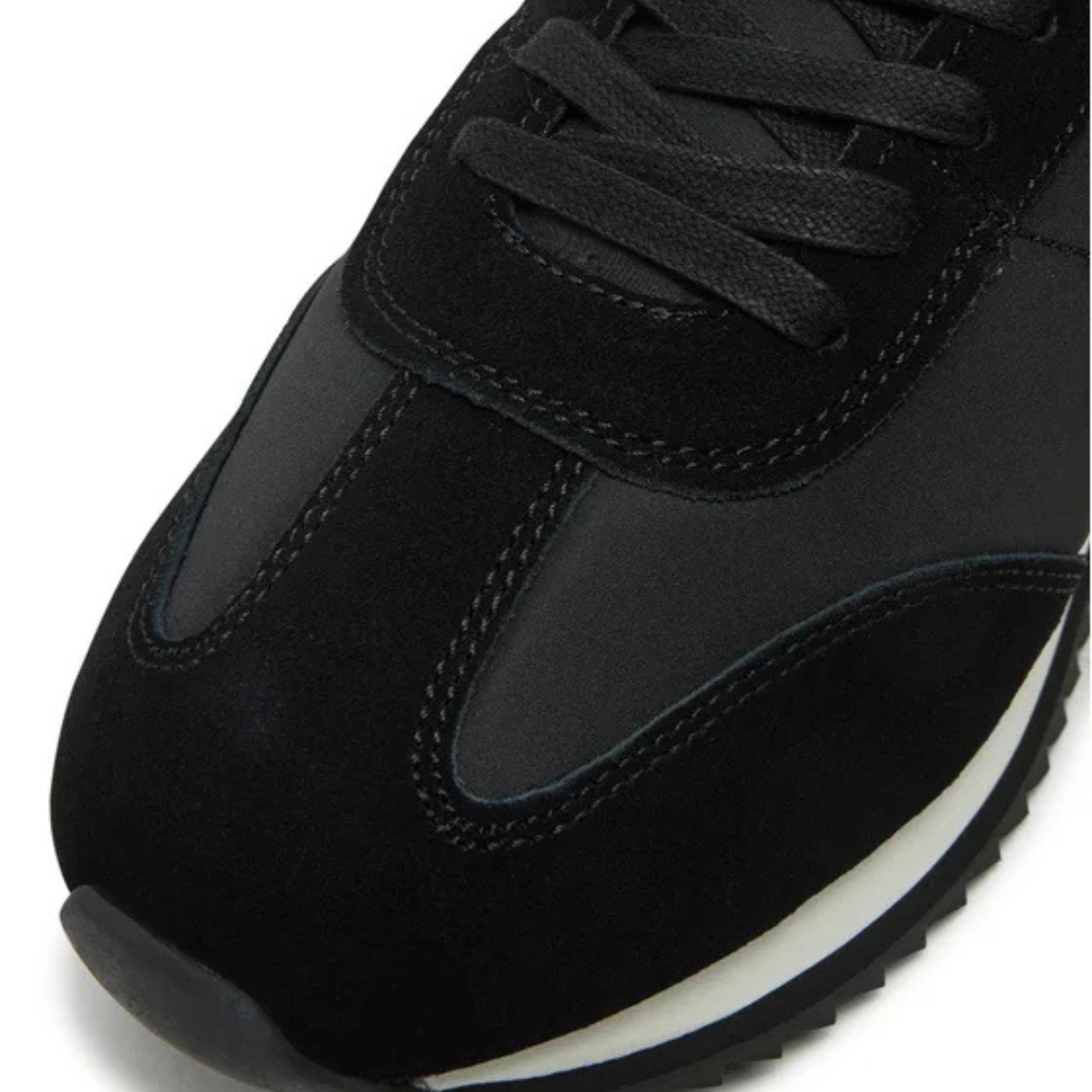 Calvin Klein Low Top Lace Up Mix Sneakers HM0HM01667 - BLK