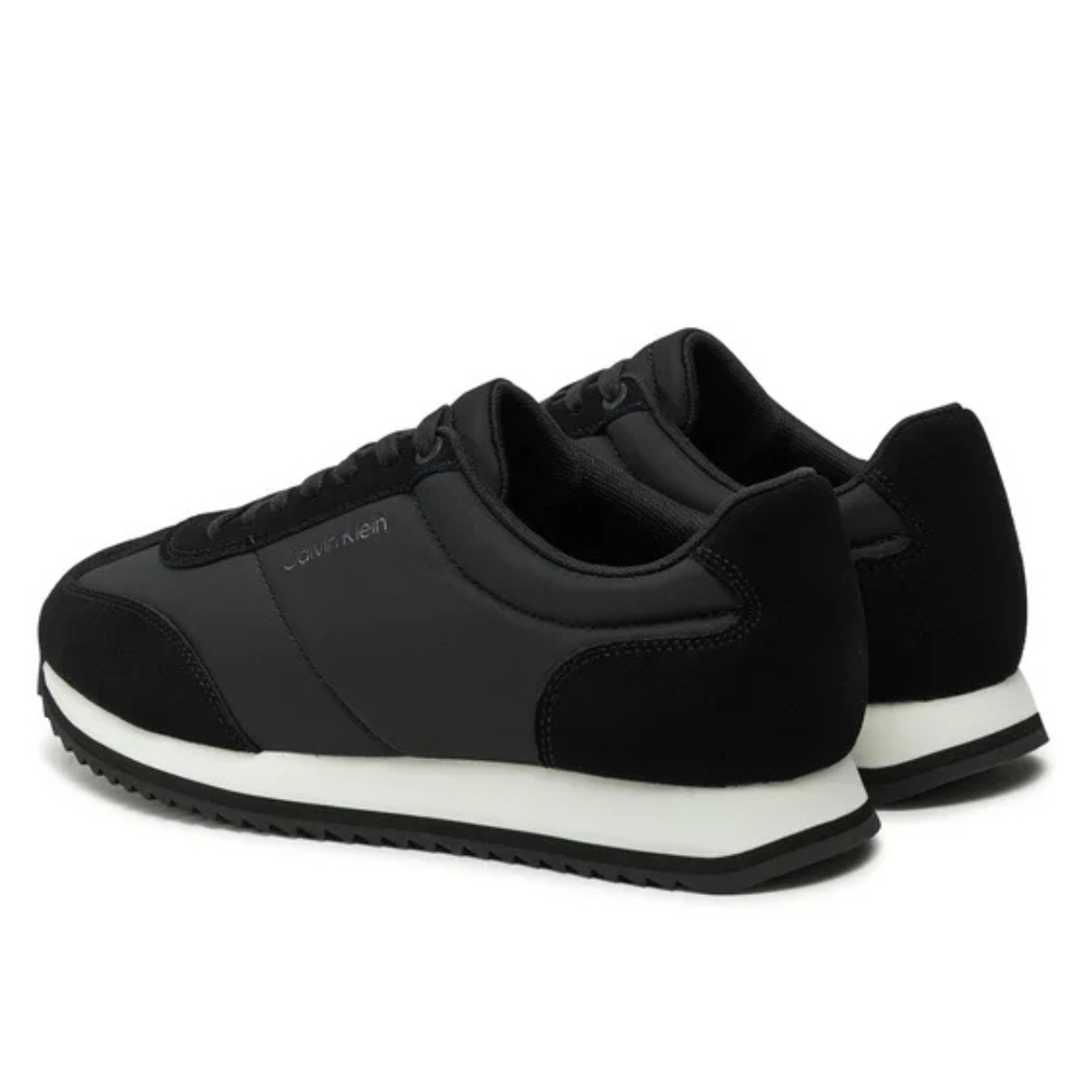 Calvin Klein Low Top Lace Up Mix Sneakers HM0HM01667 - BLK