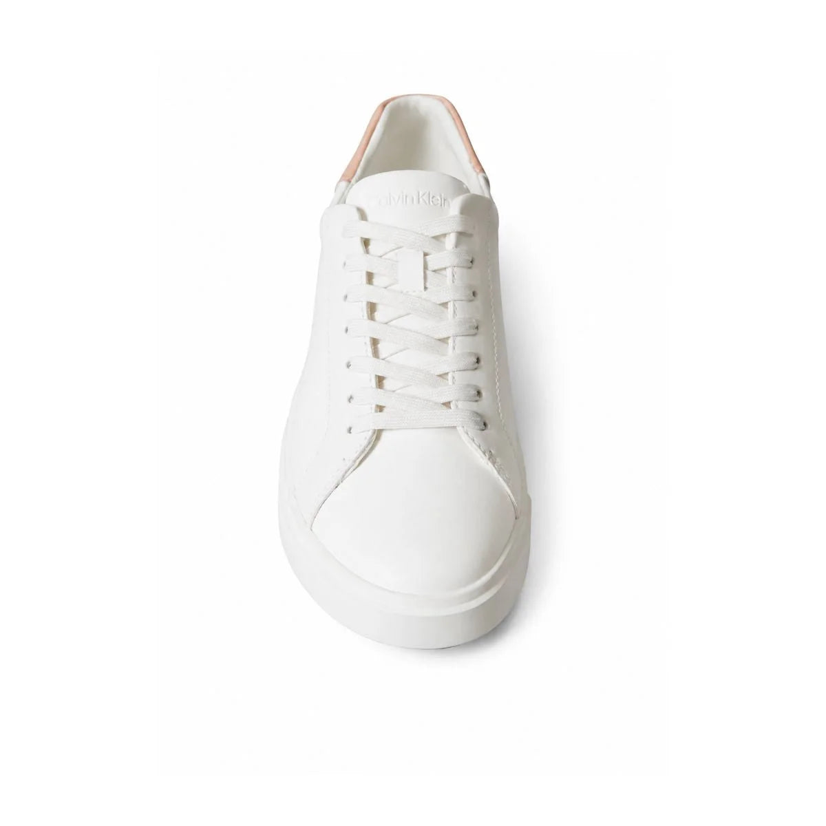 Calvin Klein Low-top Leather Sneakers Women HW0HW02845 - WHT