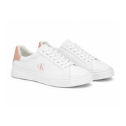 Calvin Klein Low-top Leather Sneakers Women HW0HW02845 - WHT - White / 37