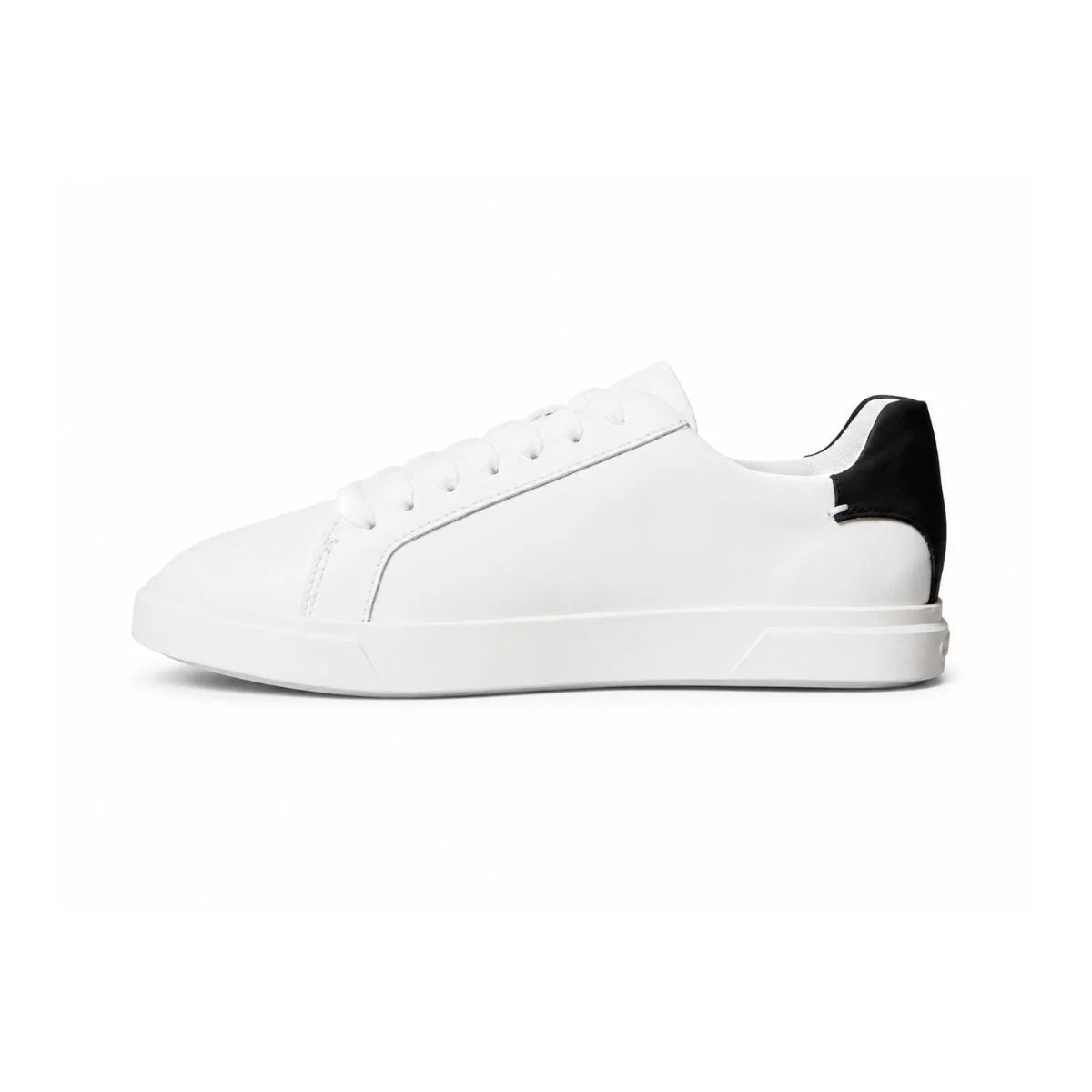 Calvin Klein Low-top Leather Sneakers Women HW0HW02845 - WHTBLK