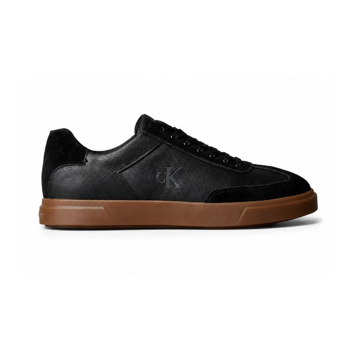 Calvin Klein Low-top Leather Sneakers Women HW0HW028452- BLK