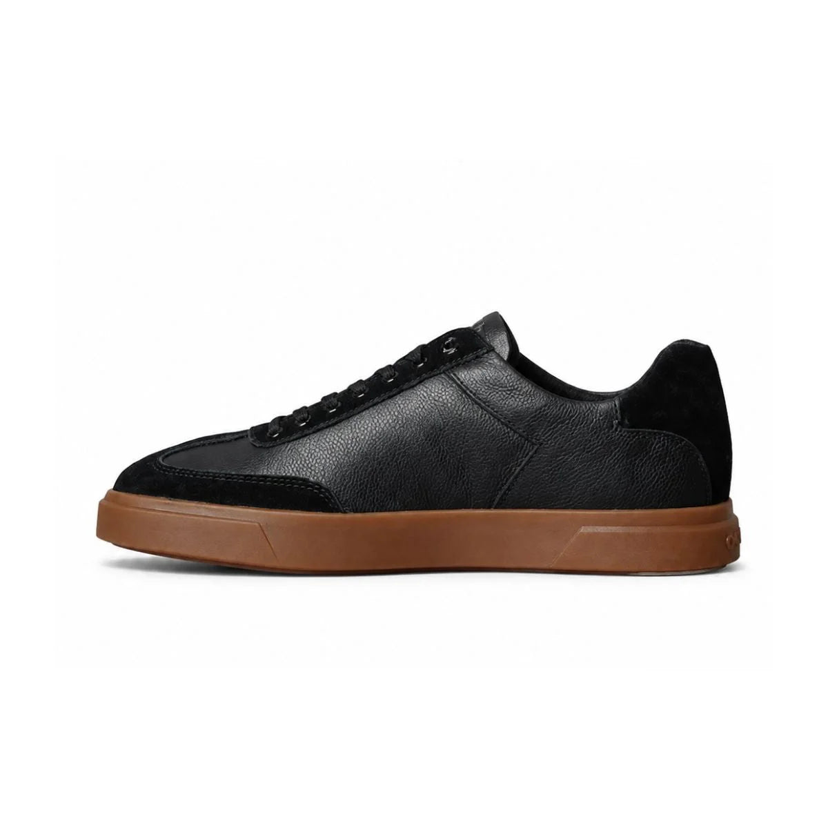 Calvin Klein Low-top Leather Sneakers Women HW0HW028452- BLK