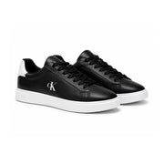 Calvin Klein Low-top2 Leather Sneakers Women HW0HW02845 - BLKWHT - Black-White / 37