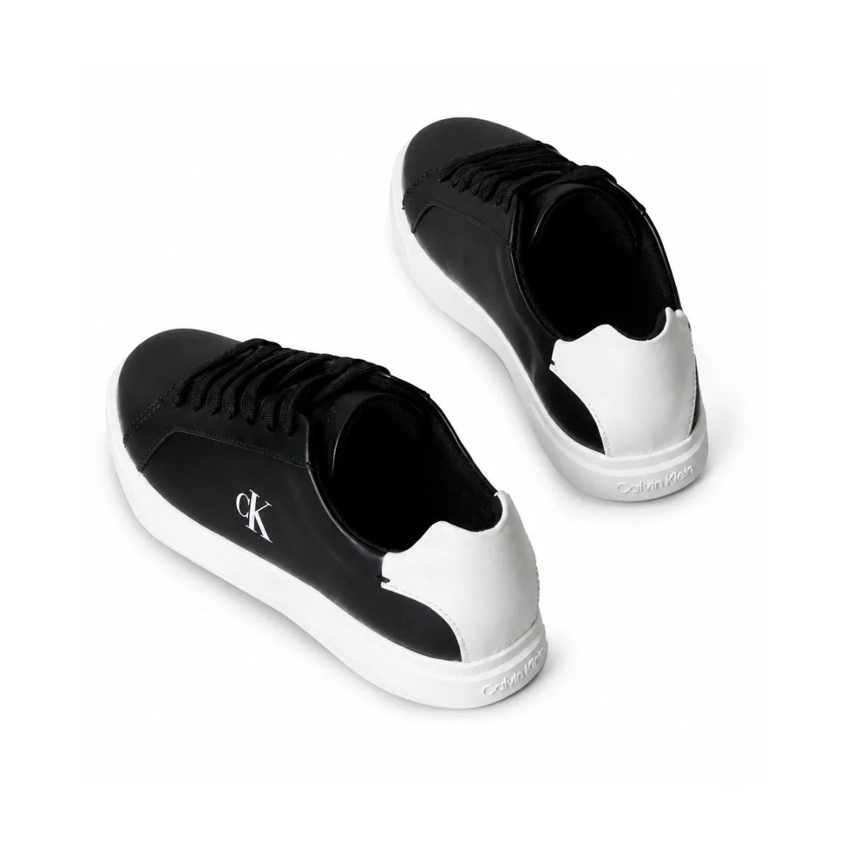 Calvin Klein Low-top2 Leather Sneakers Women HW0HW02845 - BLKWHT