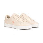 Calvin Klein Low-top2 Leather Sneakers Women HW0HW03146- BEG - Beige / 36