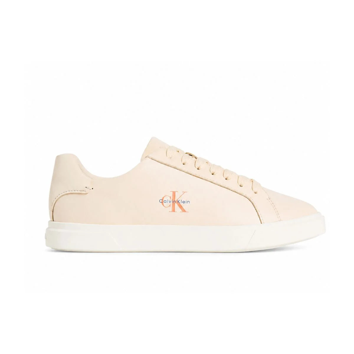 Calvin Klein Low-top2 Leather Sneakers Women HW0HW03146- BEG