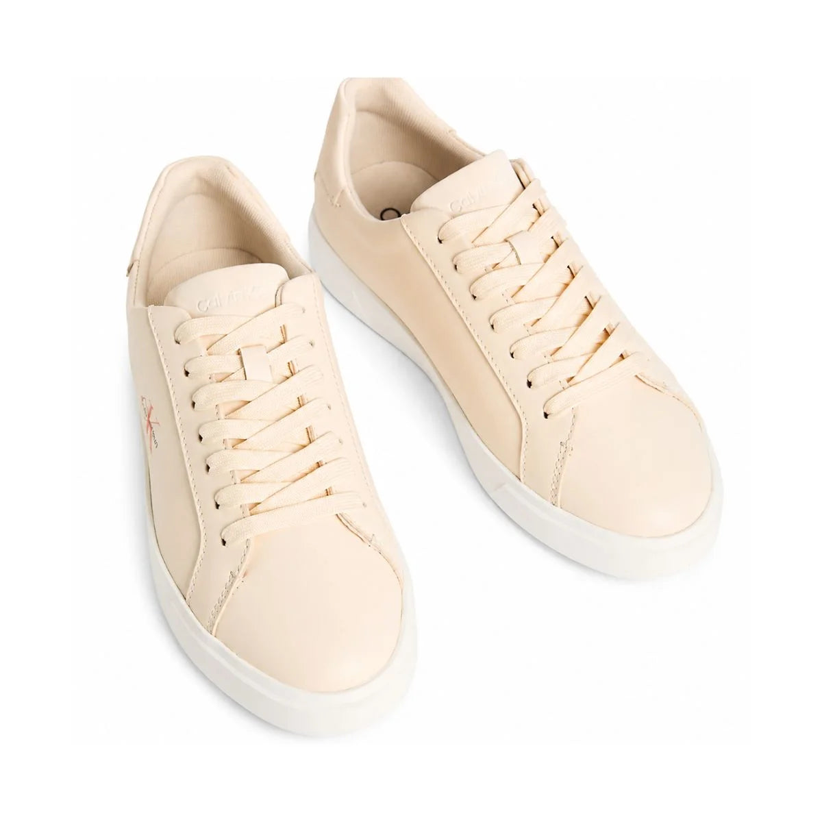 Calvin Klein Low-top2 Leather Sneakers Women HW0HW03146- BEG