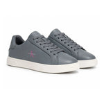 Calvin Klein Low-top2 Leather Sneakers Women HW0HW03146- GRY - Gray / 36