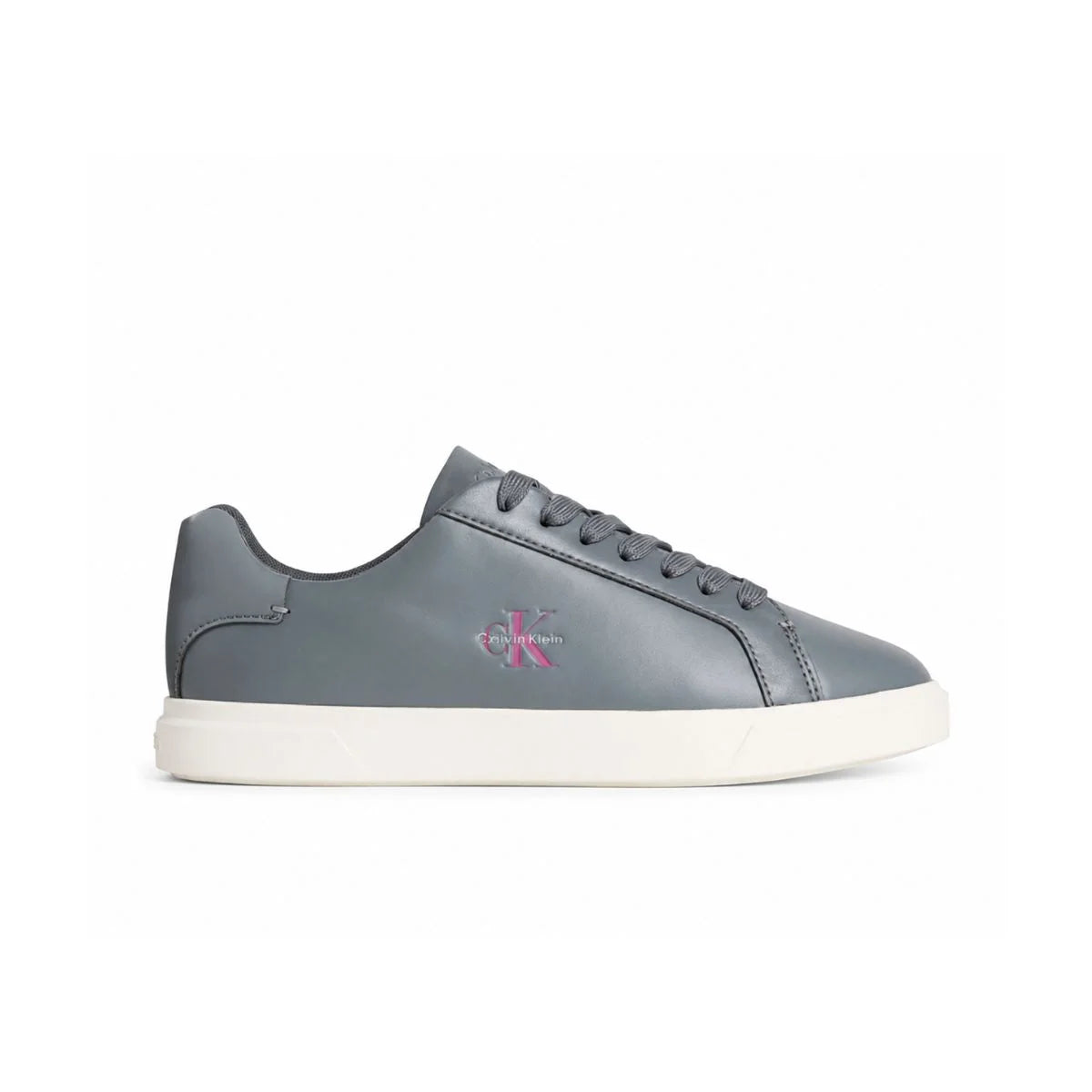 Calvin Klein Low-top2 Leather Sneakers Women HW0HW03146- GRY