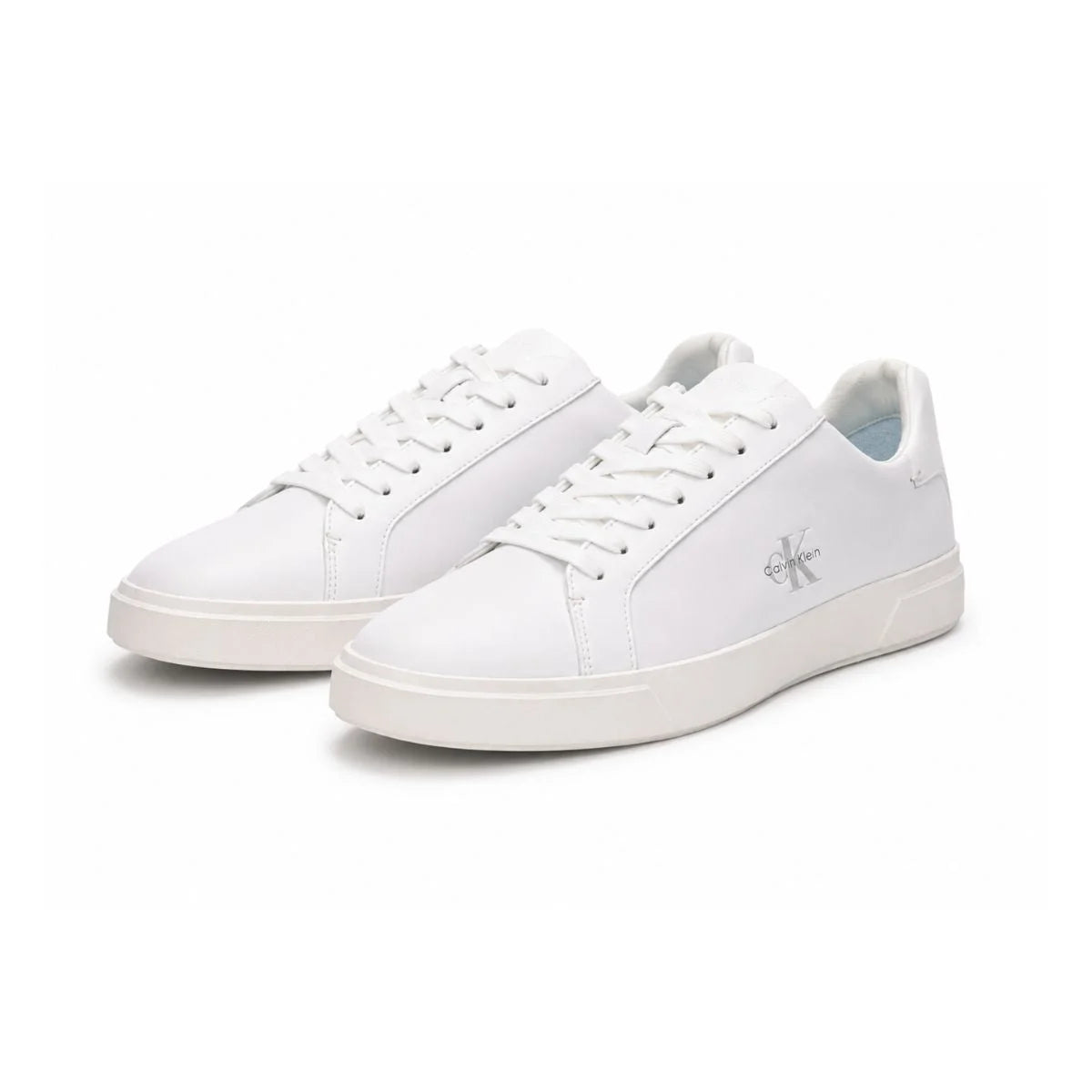 Calvin Klein Low-top2 Leather Sneakers Women HW0HW03146 - WHT - White / 36