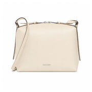Calvin Klein Lowne Leather Crossbody Bag Women - CRM - Cream